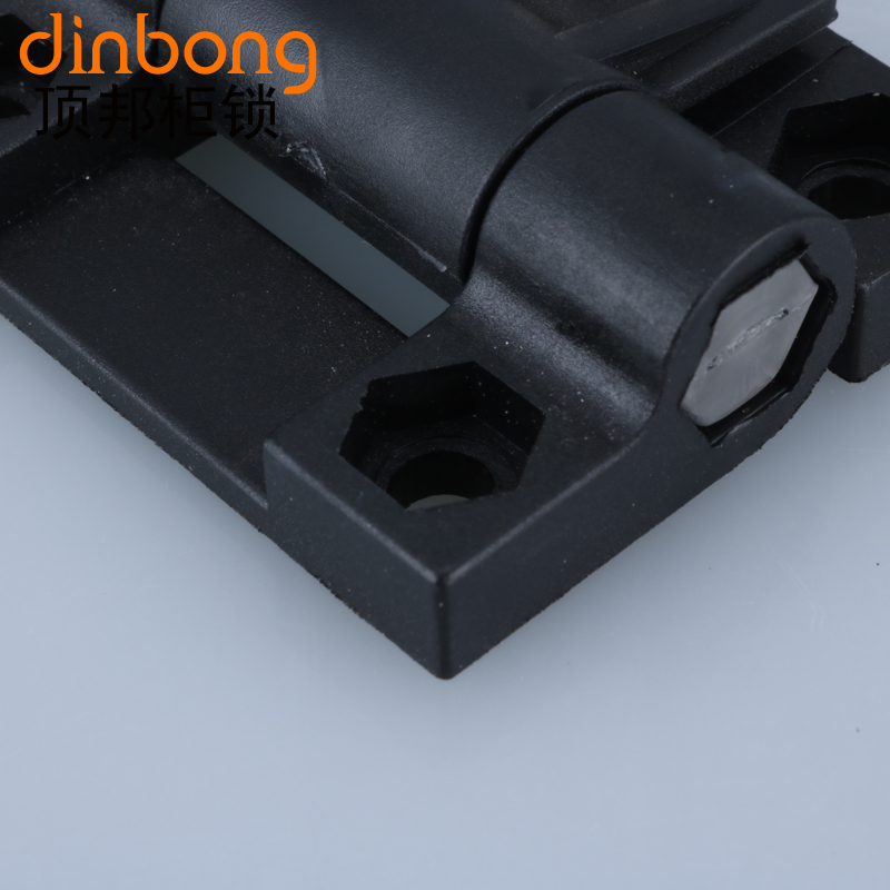 Dinbong HL079 nylon hinge mechanical equipment box adjustable damping hinge switch cabinet hinge