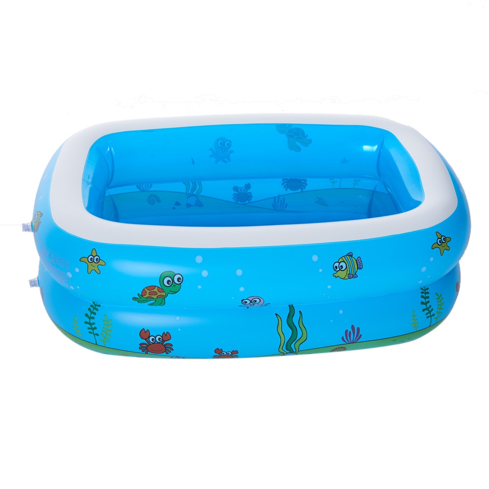 130X90X40cm Child Home Use Paddling Pool Large Size Inflatable Square Swimming Pool Heat Preservation Kids inflatable Pool CD