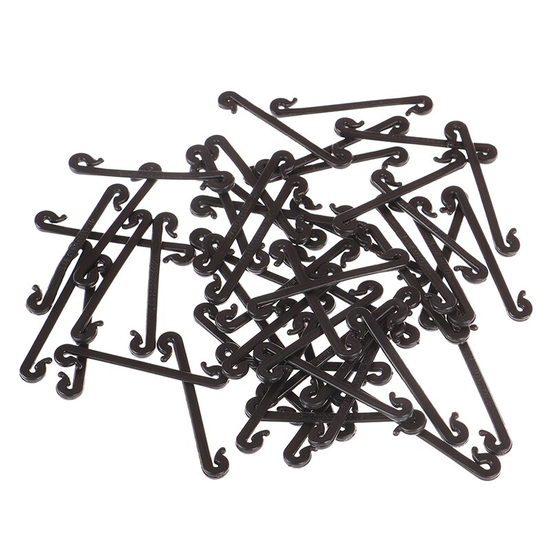 50 stuks wijnstokbevestiging, gesp, haak, planten, groente-entclips, landbouwkasbenodigdheden