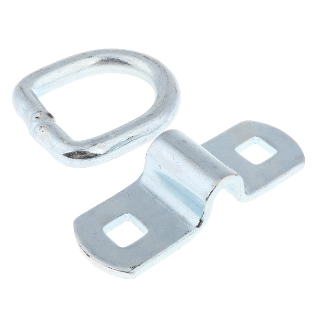Kits de anclaje para amarre de remolque, ganchos de amarre para montaje en superficie de camión, d-ring