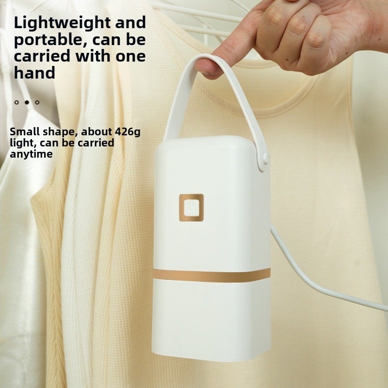 Secador de ropa portátil, secadora eléctrica compacta para el hogar, secadora de ropa plegable, práctica secado de ropa en dormitorios