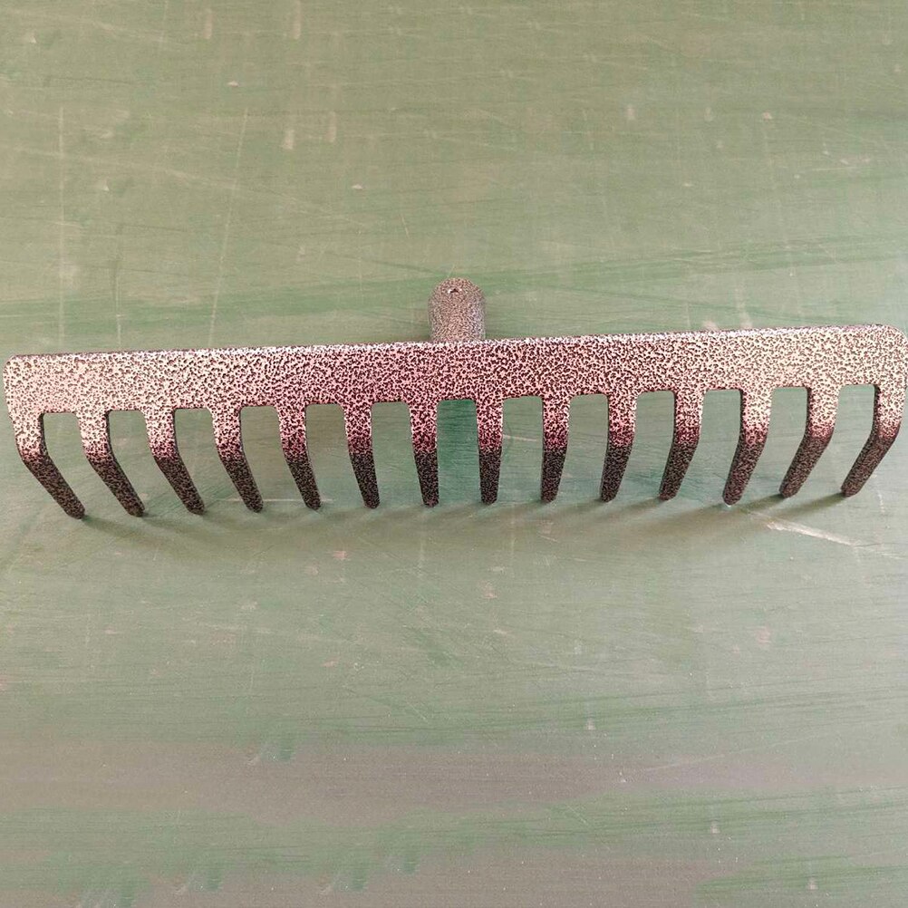 1pc 14- tenner bladrive stålrive praktiske river tilbehør hage rengjøringsverktøy for gjør-det-selv-hagearbeid