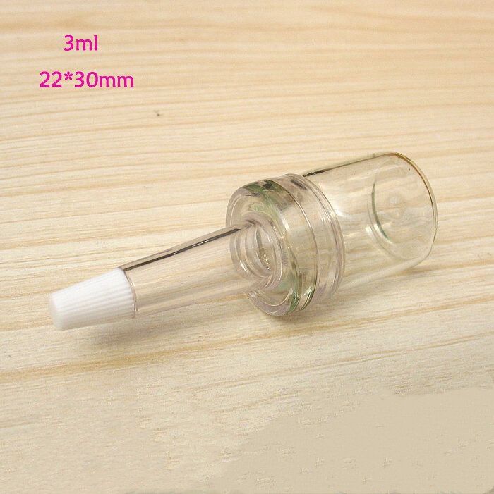 Mini heldere en bruine glazen flesjes 3,5,7,8,10,12ml met zachte plastic druppelaar, ideaal voor het herverpakken van vloeistof