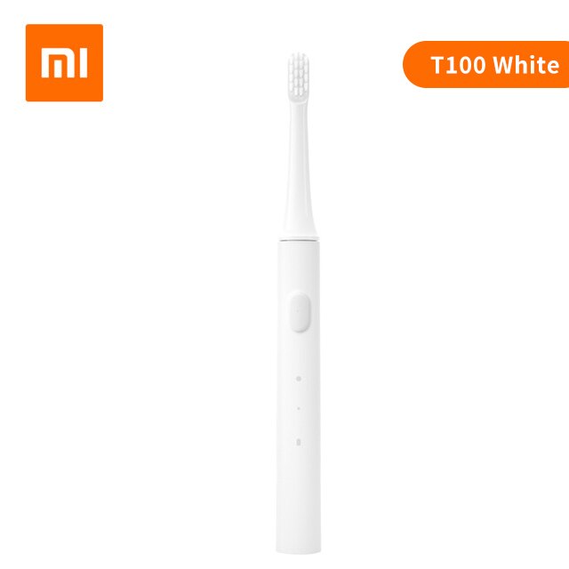 Xiaomi mijia sonic sähköhammasharja  t100 ultraääni automaattinen hammasharja usb ladattava ipx 7 vedenpitävä kaksi kirkasta tilaa: T100 valkoista