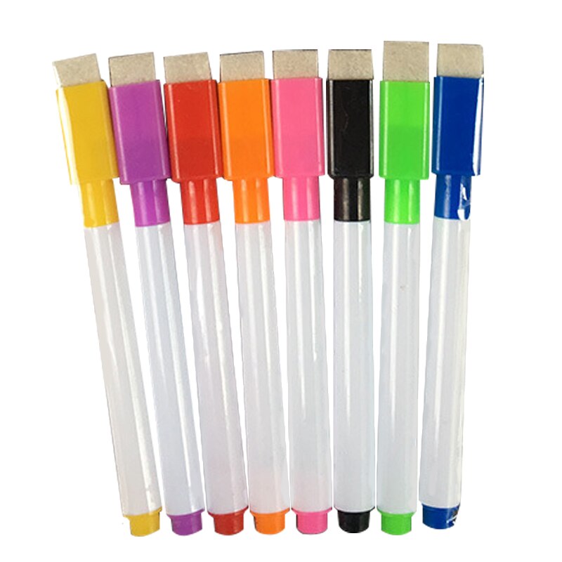 30 stks/set Whiteboard Gum Mini Vilt Doek Whiteboard Droog Gum Wissen Pen Board Kid Marker School Office Home