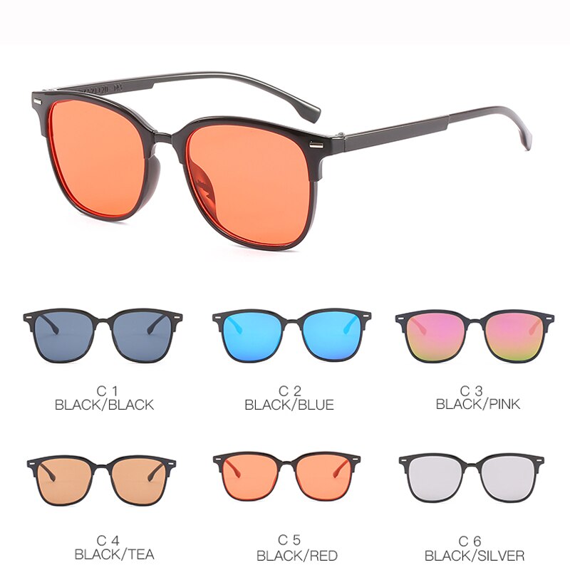 Cat eye zonnebril vierkante retro wandelzonnebril auto zonnebril dames luxe merk heren zonnebrillen  uv400