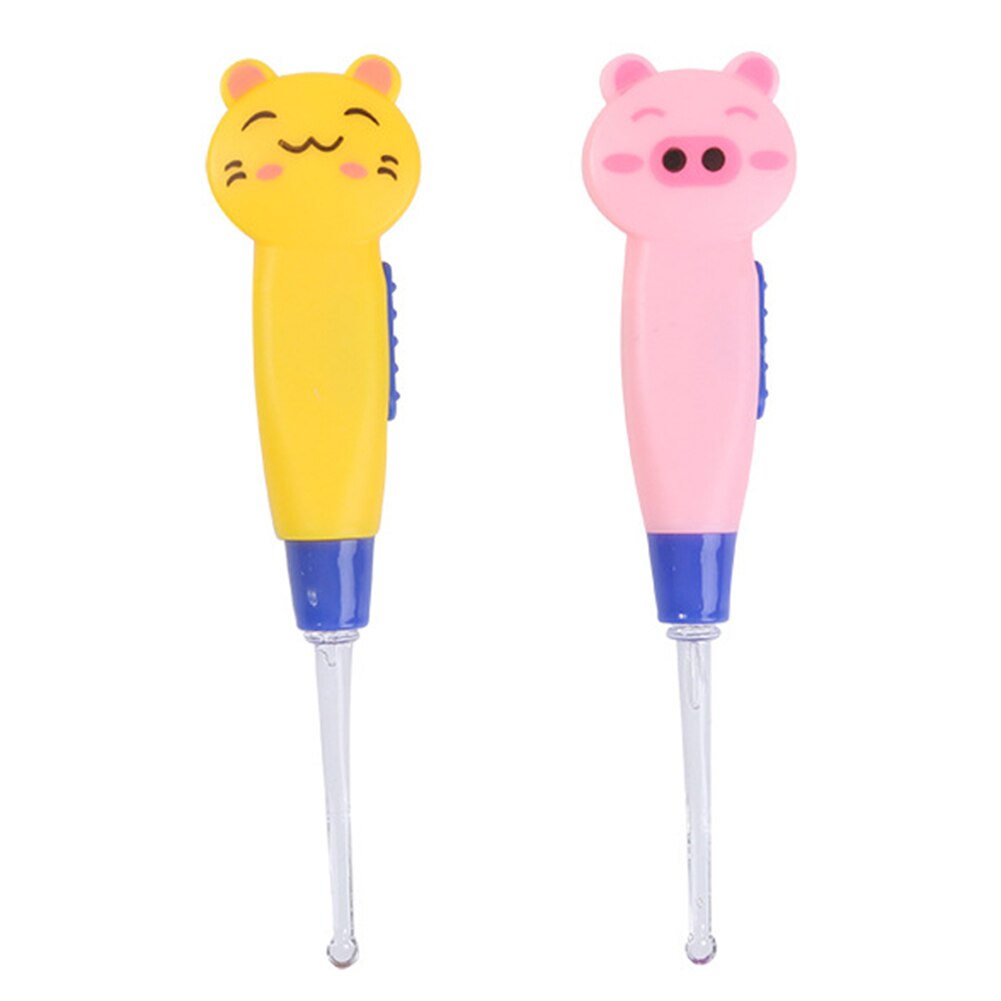 3 Stks/set Kids Baby Led Oor Pick Light Led Dig Flash Licht Oor-Pick Wax Remover Pick Earpick Schoon oren