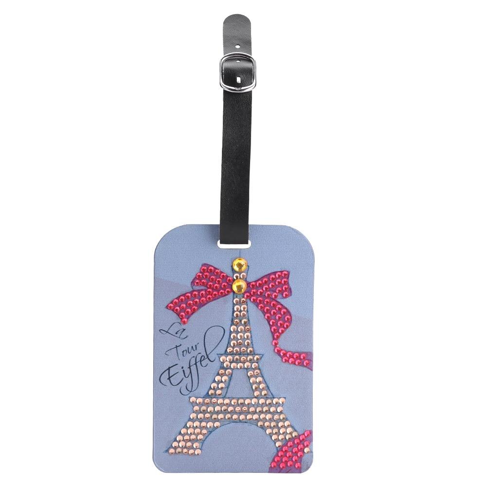 Diamond Painting Luggage Boarding Pass Suitcase Label Butterfly Mandala DIY Special Shape Diamond Embroidery Needlework Craft: 17