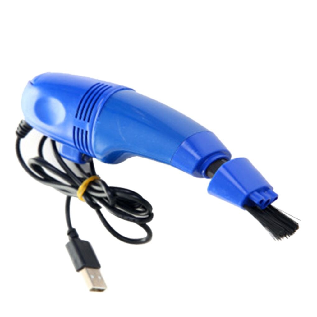 Mini Vacuum USB Keyboard Cleaner PC Laptop Brush Dust Cleaning Tool Multiple Brushhead: 3
