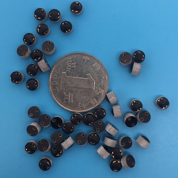 Diameter 5mm tykkelse 3mm uhf rfid mini metal tags rf passive kort til værktøjsstyring 5 stk / parti