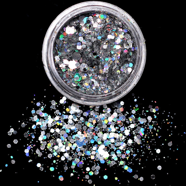1 boîte ongle strass Mini 6 couleurs fond pointu mixte taille ongles accessoires 3D Nail Art décoration bricolage outil: 10