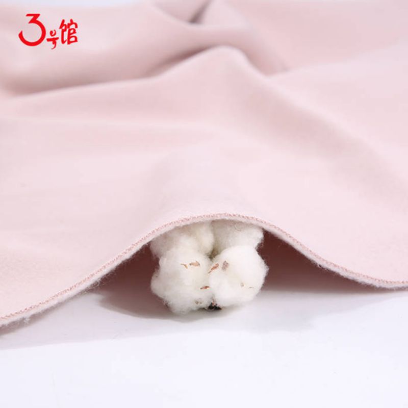 Godt tykt bomuld polyester stof fleece stof til sweatshirt 50 x 185cm/ stk