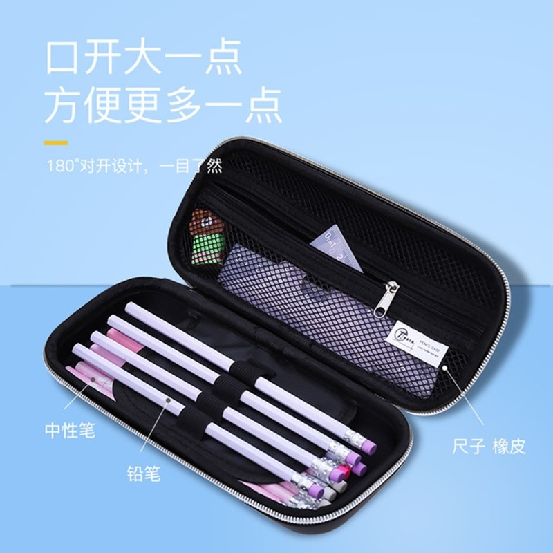 Kawaii Grote Capaciteit Eva School Cartoon Potlood Gevallen Creatieve Leuke Student Pen Zak Doos Pouch Kantoorbenodigdheden Briefpapier