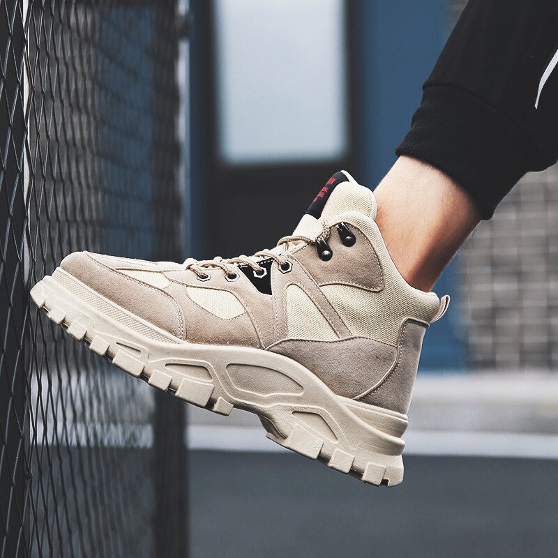 Men's Walking Shoes Increase Height Platform Shoes For Male Outdoor Super Cool Sneakers For Men Size 39-44