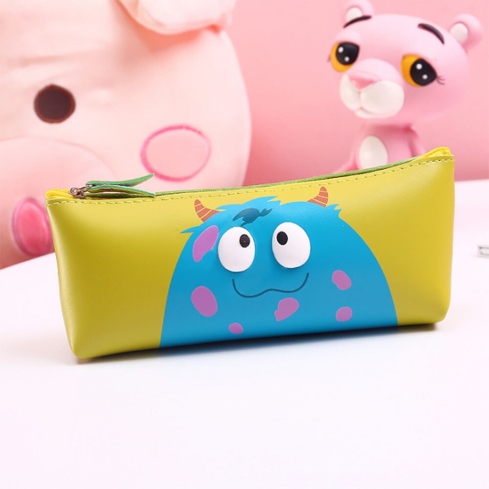 Kawaii penalhus farverig pink make up penalboks penalhus penaltaske kontor skoleartikler papirvarer: 9