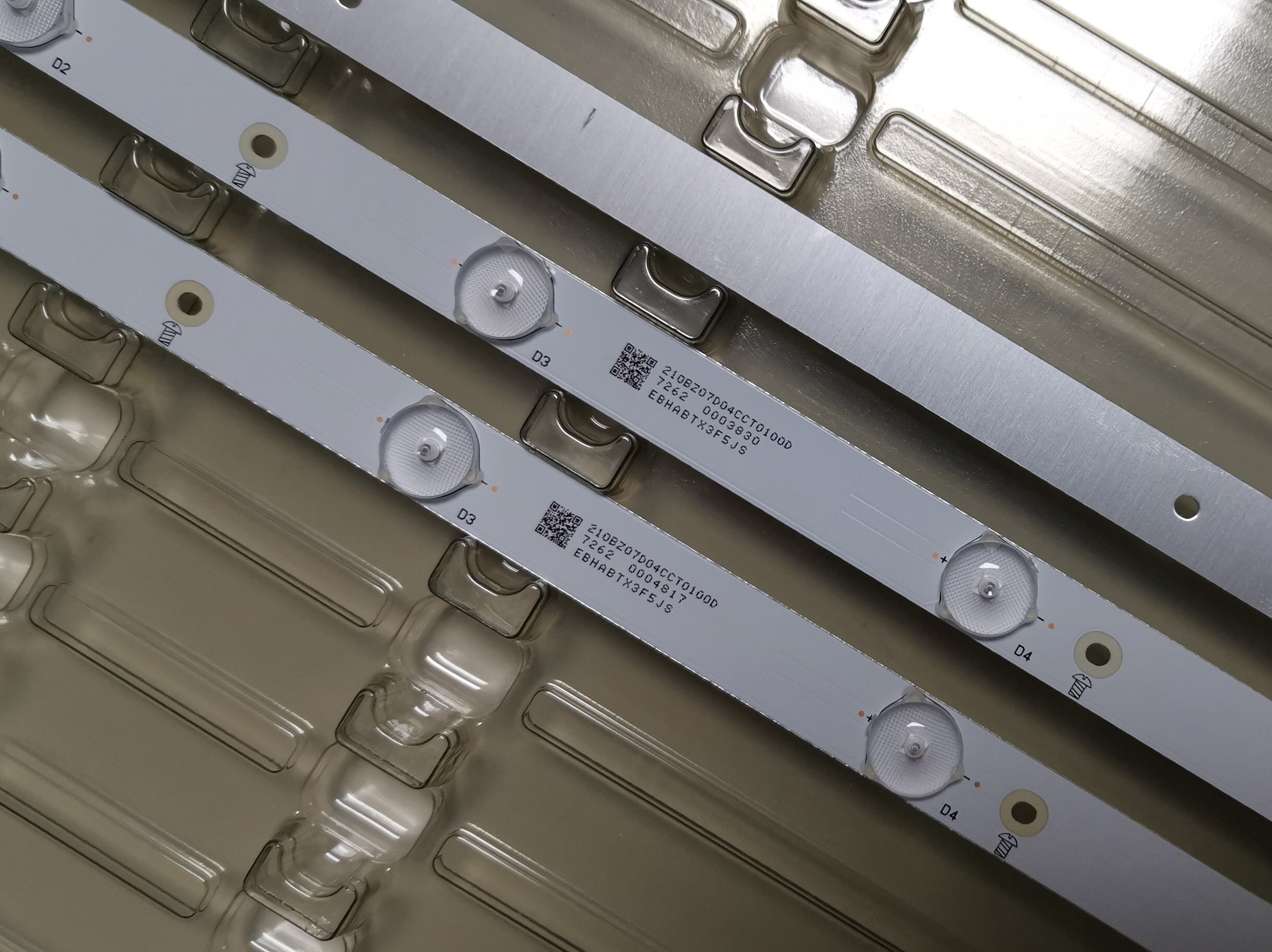 3PCS/set 620mm Original LED strip GJ-2K16 GEMINI-315 D307-V1.1 LBM320M0701-LD-1 GJ-2K16 D2P5-315 D307-V2.2 LB32080 V0-00 03