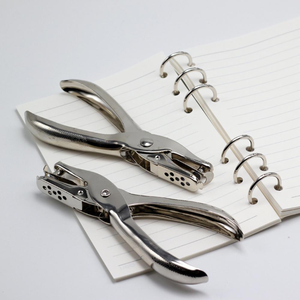 Paper Punches Iron Hand Paper Punches Convenient Classic Useful Metal Single Hole Paper Punch