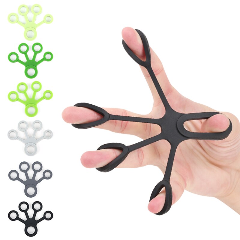 1 Pcs Finger Resistance Bands Finger Stretcher Hand Exerciser Grip Strength Wrist Exercise sport Finger Trainer equipment
