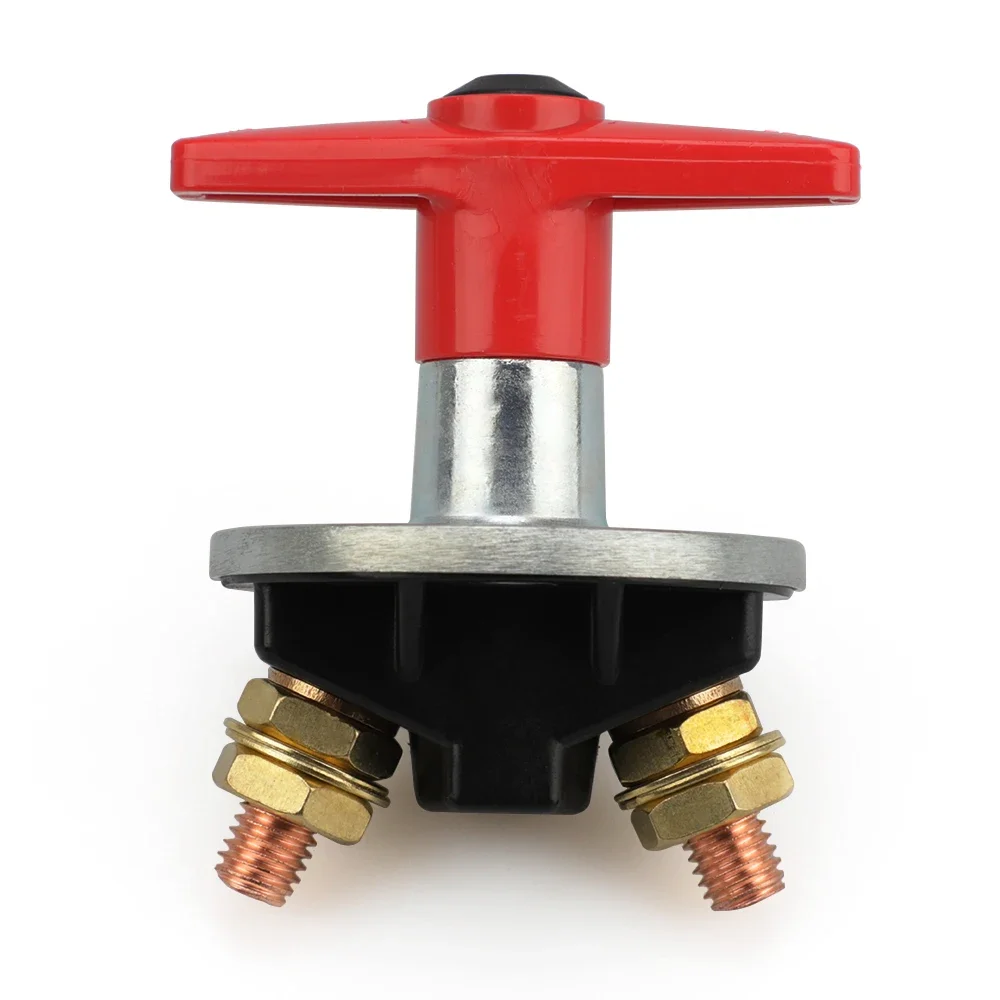 12V 24V rojo 2Key Cut Off batería interruptor de apagado principal vehículo coche modificar aislador seccionador camión barco Auto interruptor de alimentación del coche 300A