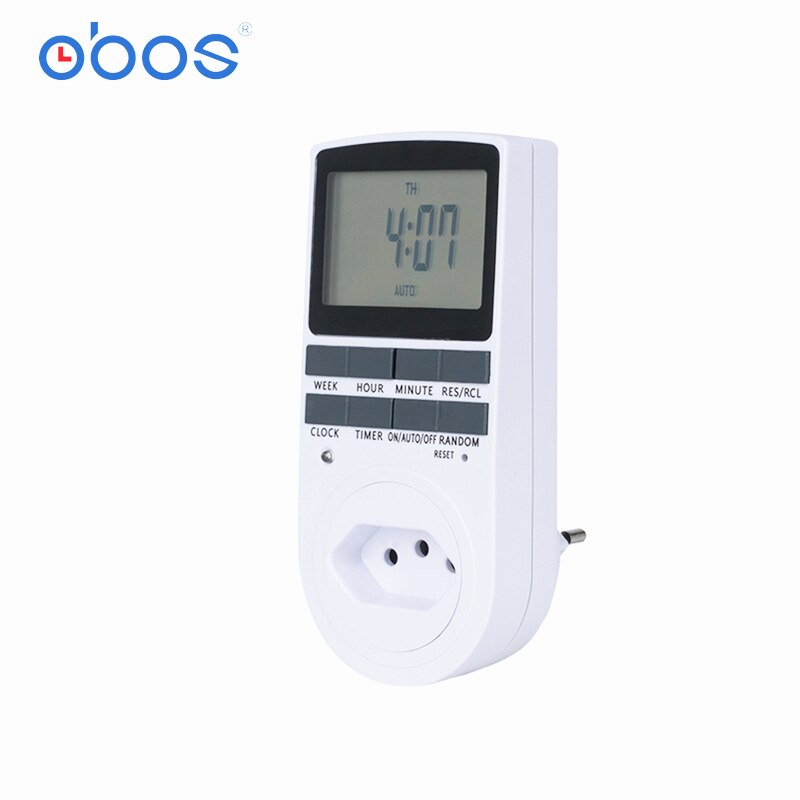 neue schöNe gute digitale Timer gebaut-in batterie steckdose Timer 240V 230V 220V 16A 15A 13A 10A 50Hz 60Hz