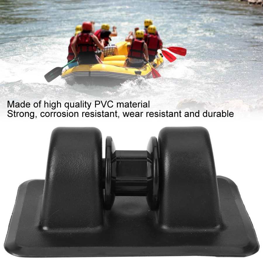 1Pc Kajak Opblaasbare Boot Anker Touw Gesp Houder Anker Pvc Tie Off Patch Wiel Anker Rij Roller Voor Roeien boot Kajak