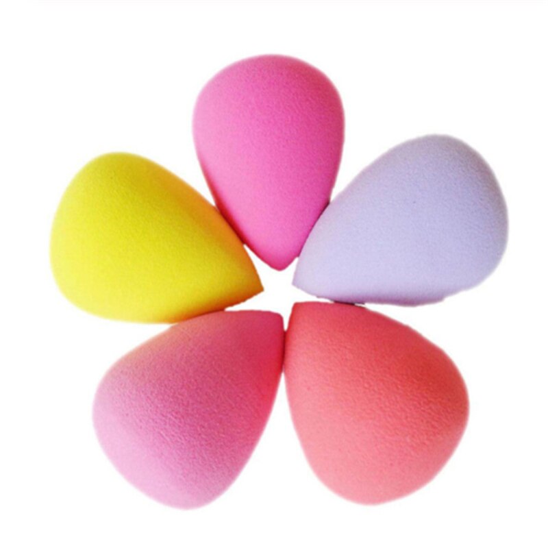 1Pc Water Shape Make-Up Puff Foundation Spons Cosmetische Puff Smooth Beauty Cosmetische Make-Up Accessoires Spons Bladerdeeg Gereedschap