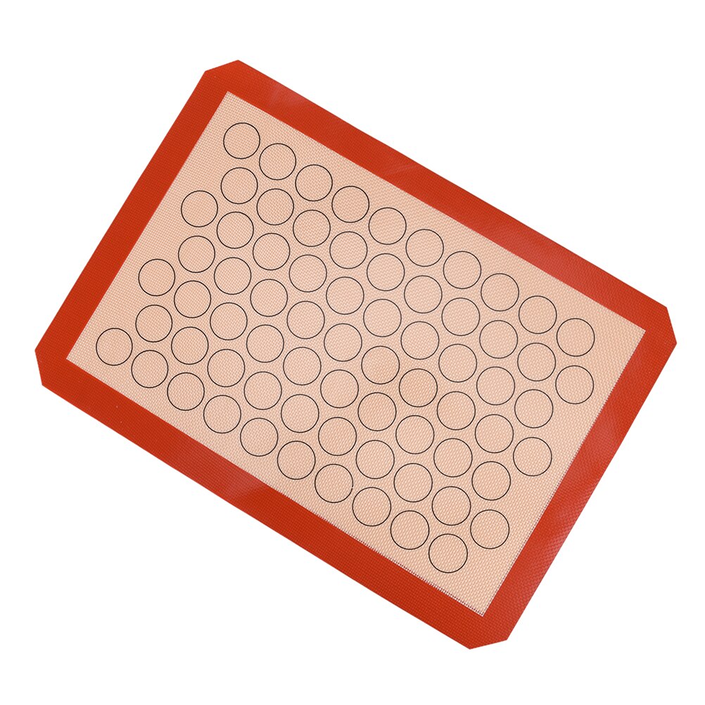 Cake koek macaron antiaanbak siliconen bakmat pad bakvorm bakgereedschap deegmat groot formaat