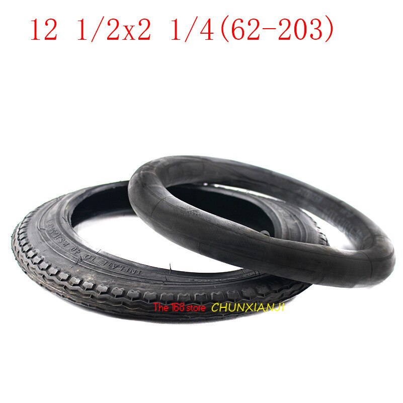 Maat 12 1/2X2 1/4 (62-203) band Past Veel Gas Elektrische Scooters 12 Inch Buis Band Voor ST1201 ST1202 E-Bike 12 1/2*2 1/4