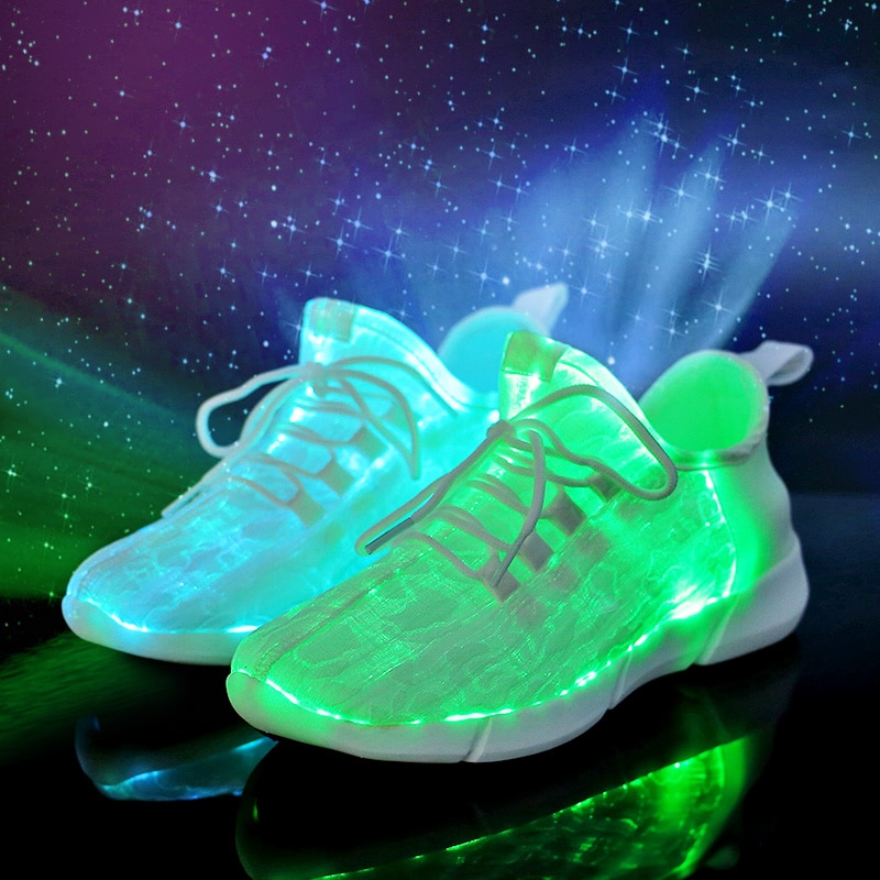 Warm Als Home Usb Charger Glowing Light Up Sneakers Led Kinderen Verlichting Schoenen Jongens Meisjes Verlichte Lichtgevende Sneaker