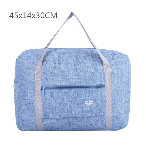 Waterproof Travel Duffle Bags Men Weekend Handbag Large Capacity Clothes Socks Shorts Tote Organizer Suitcase Luggage Accessorie: B Blue