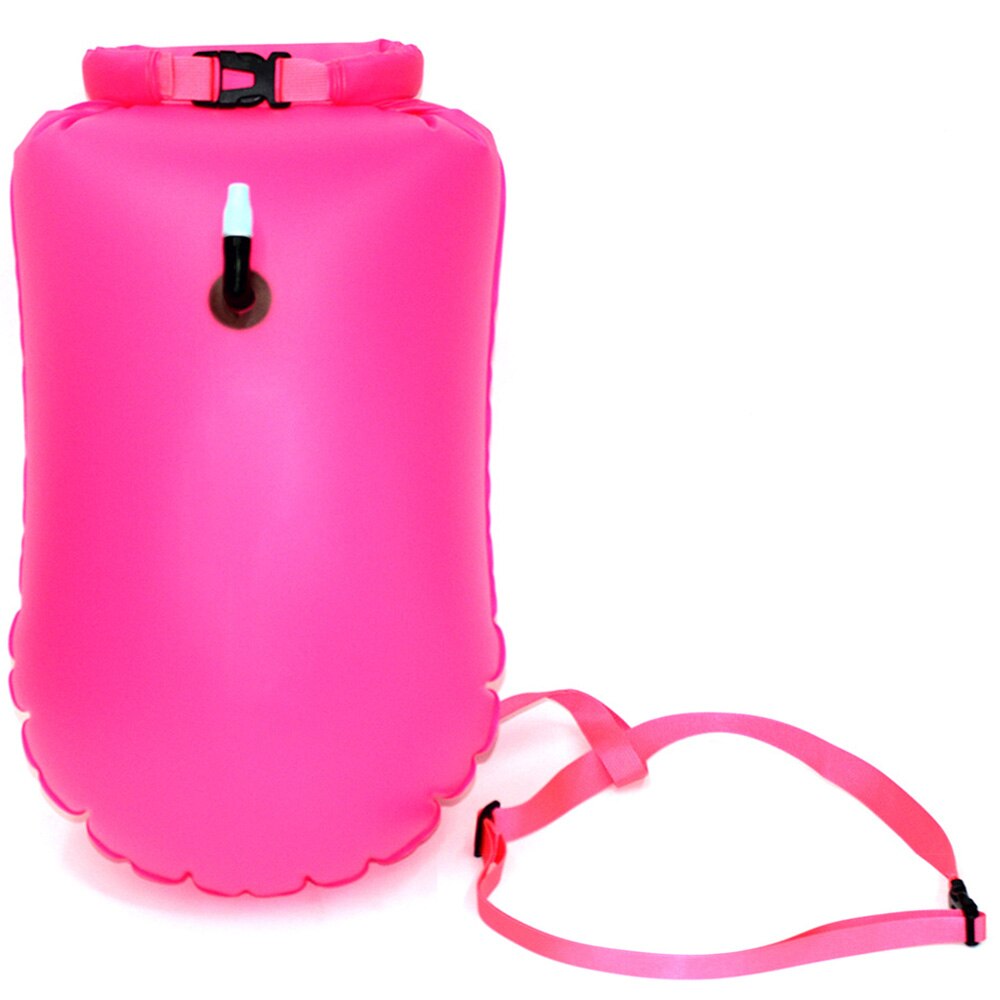 20L Inflável Seco Mochila Impermeável Ao Ar Livre A Montante Do Rio PVC Dry Bag Natação Deriva Sac Água Sports Resgate Airbag: ROXO