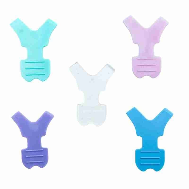 1pcs Reuseable Eyelash Lash Lift Brow Lamination Perm Brush Eyelashe Brushes Eyelash Separating Tools Makeup Y Tool Comb C4G0