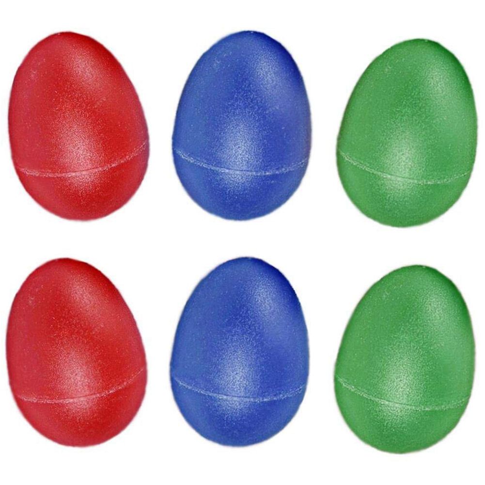SEWS-18pcs Ei Shakers Plastic Ei Muziek Shakers voor Kids Maracas Eieren Percussie Speelgoed