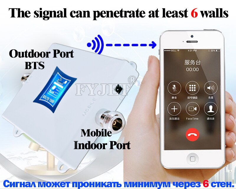 LTE 2100Mhz 3G 4G amplificatore cellulare cellulare B1 UMTS 2100Mhz WCDMA 2100Mhz cellulari ripetitore GSM 2g 3g 4g ripetitore di segnale
