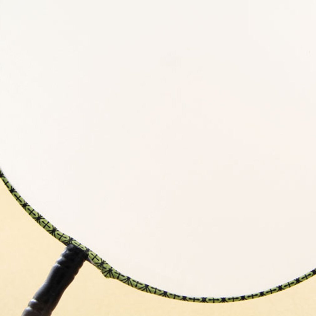 Round Fan Children Diy Hand-painted Blank Fan Painting White Palace Cool Fan Kindergarten Art Materials