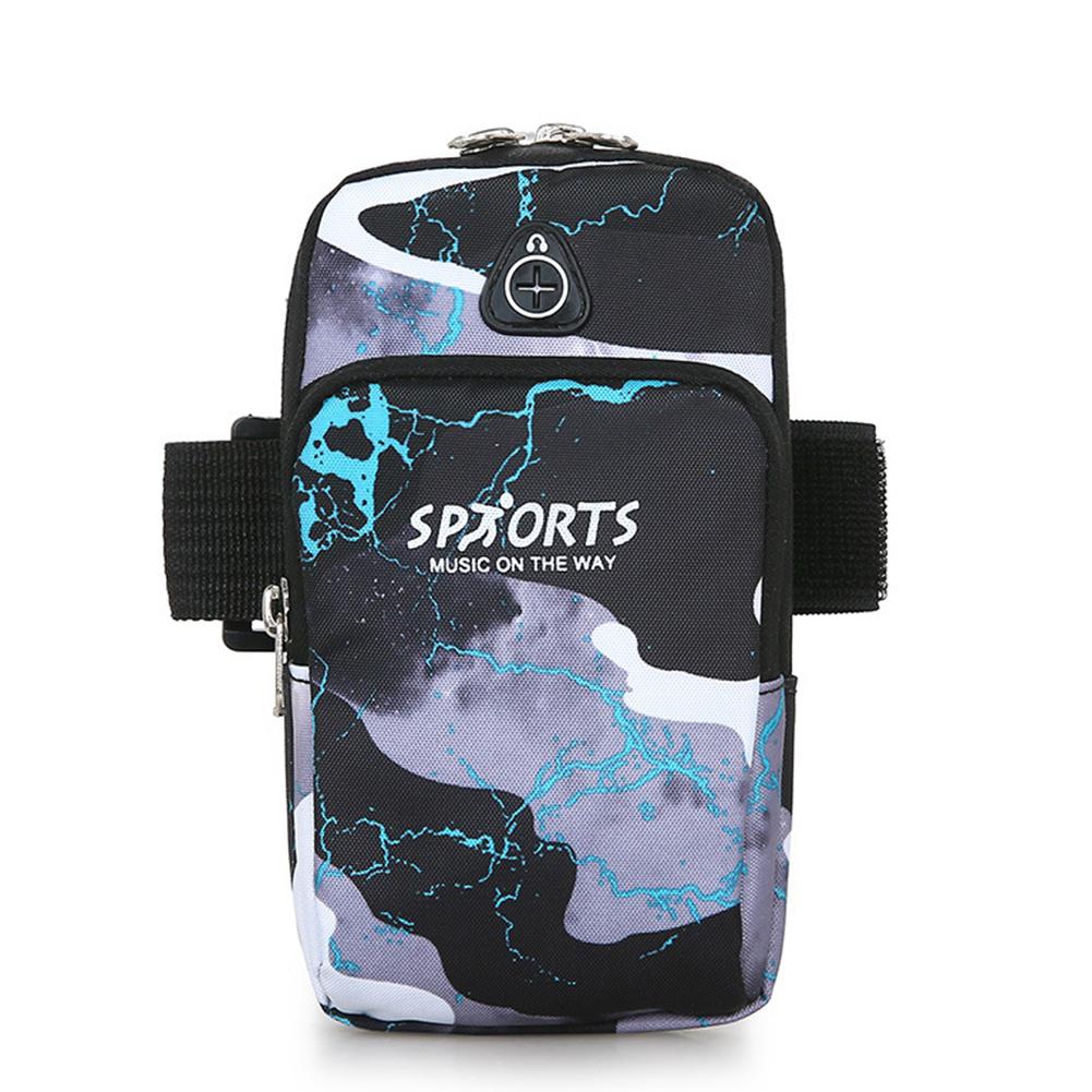 Pinshang Unisex Mobiele Telefoon Arm Bag Nylon Running Outdoor Sport Mobiele Telefoon Pols Zak: 2 - dark gray