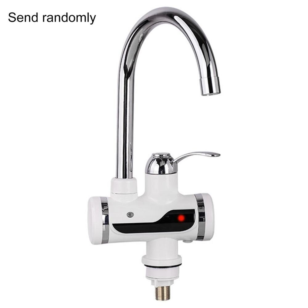 Electric Kitchen Water Heater Tap Instant Water Faucet Heater Cold Heating Faucet Tankless Instantaneous Water Heater