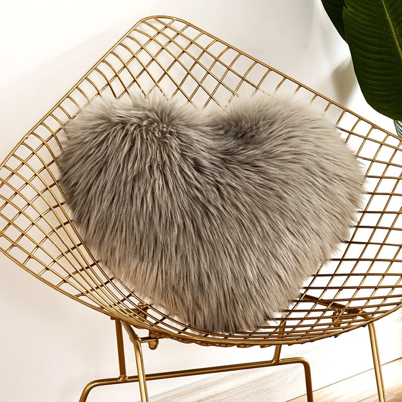 Luxe Serie Stijl Super Zachte Pluche Faux Fur Sierkussen Wasbaar Kussen Voor Slaapkamer Auto
