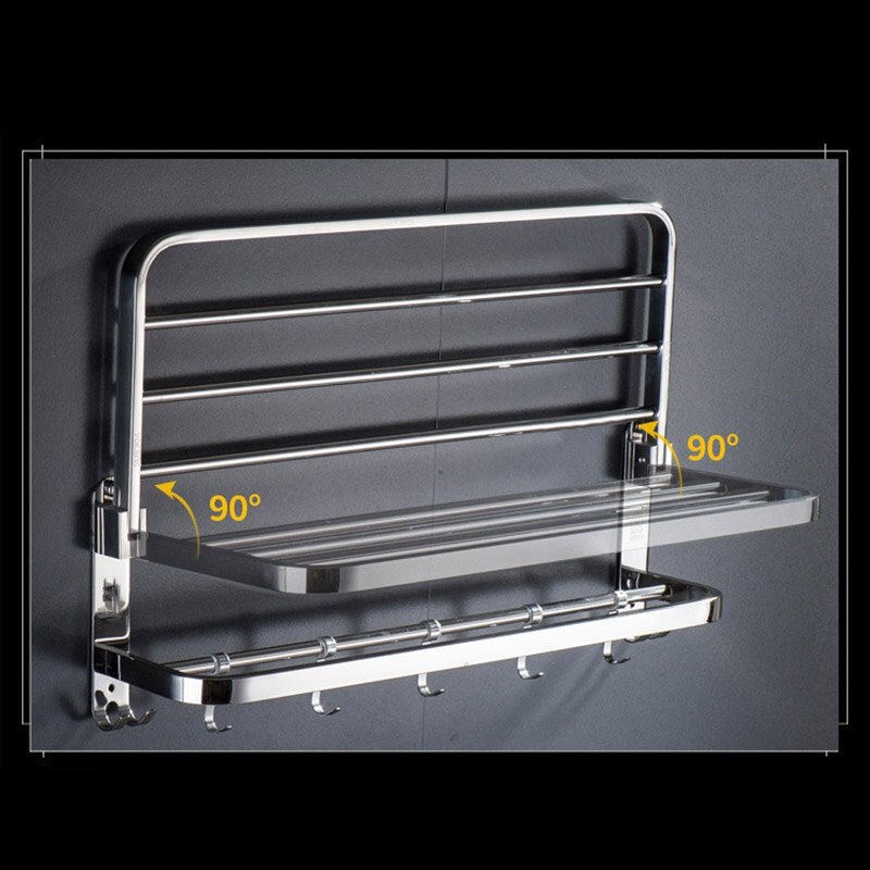 Multifunctional Stainless Steel AntiRust Toilet Bathroom Foldable