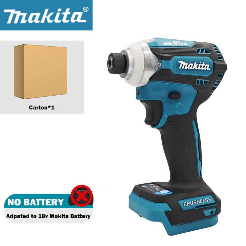 Makita DTD171 Brushless Impact Driver Rechargeable Screwdriver Drills Power Tools 18V: Default Title