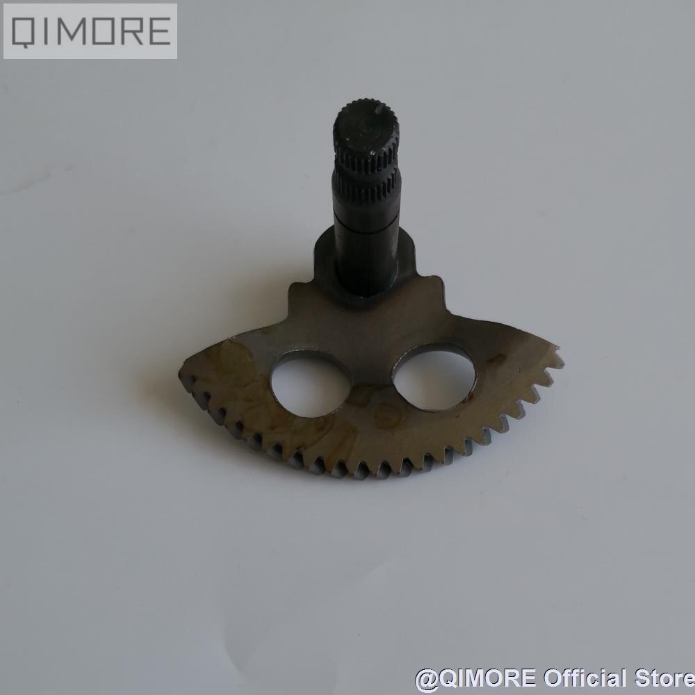 21- tand kickstarter aksel  (74mm / 2.92 tommer lang) til scooter knallert yamaha jog 50 3kj minarelli 2 takt 50cc 1 e 40 qmb 1 pe 40 qmb