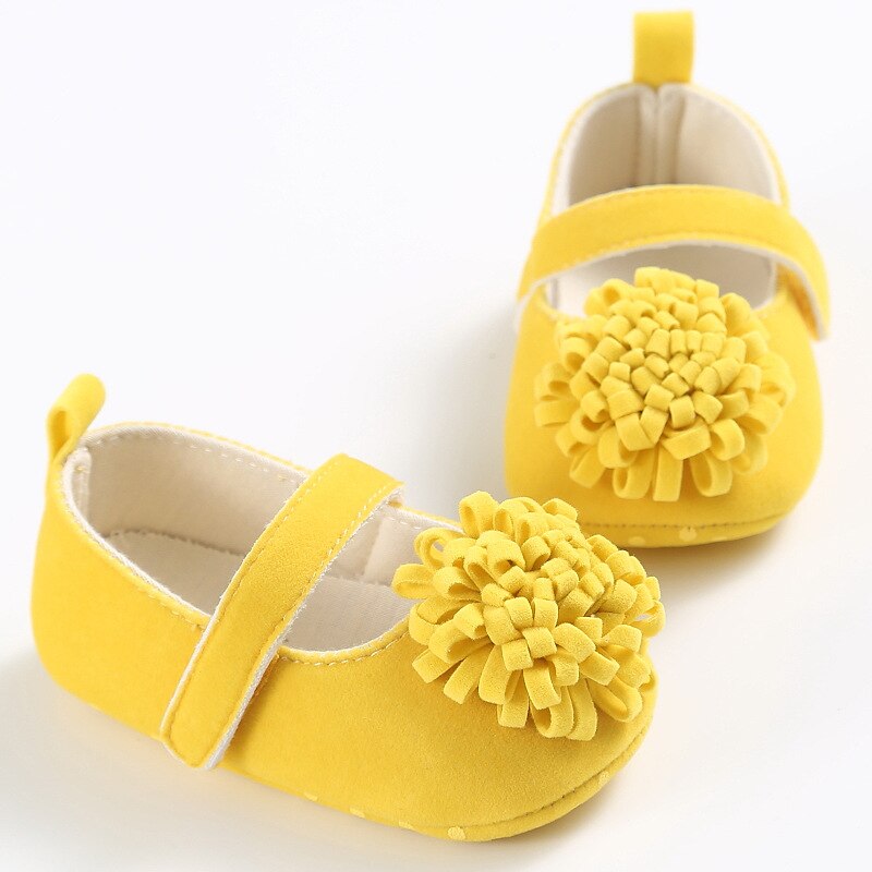 Summer Leaves White Baby Casual Shoes