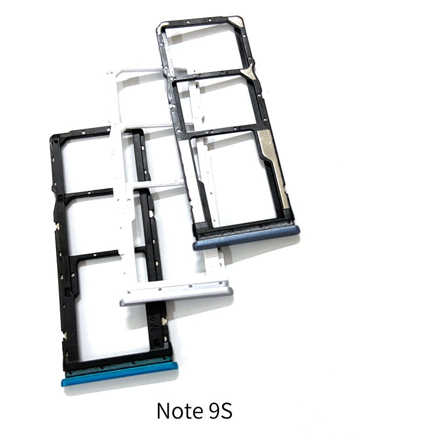 20Pcs Sim Lade Houder Voor Xiaomi Redmi Note 9 Pro Note9 Note 9S Sim Card Tray Slot Houder adapter Socket