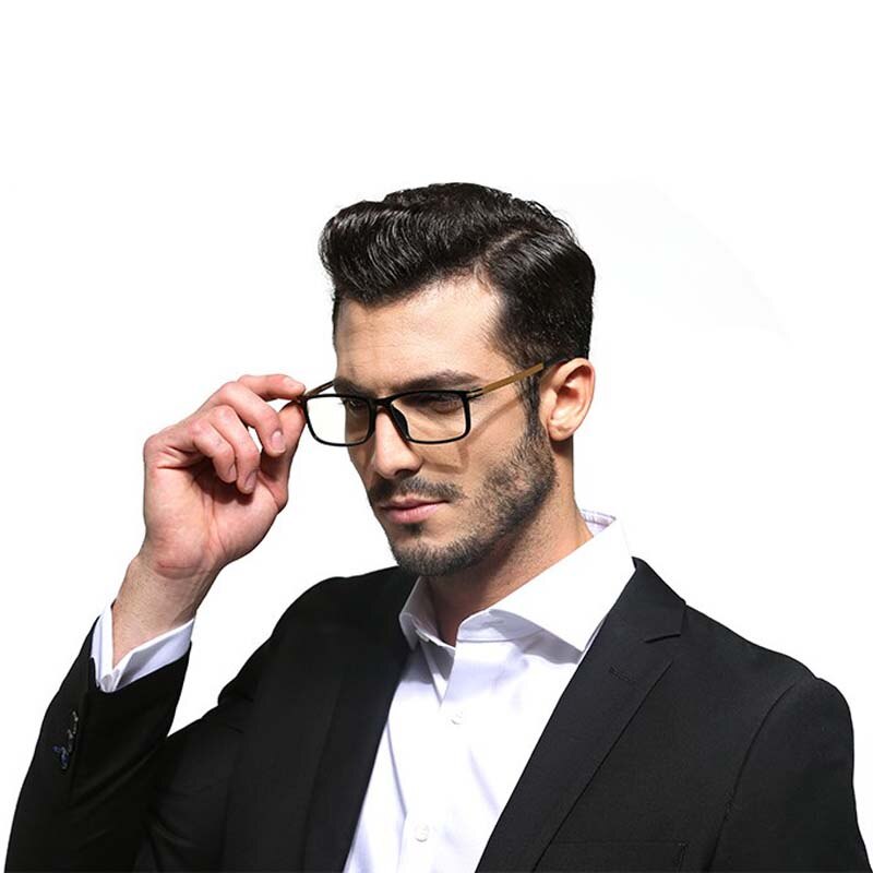 high-end men and anti-blue reading glasses anti-fatigue anti-radiation reading glasses