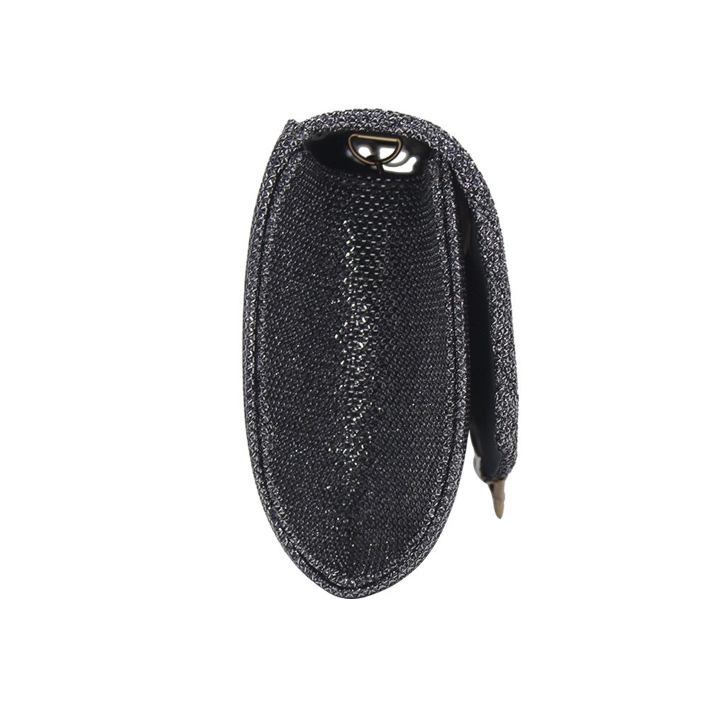 Women Bag Solid Ruched Party Chain Phone Evening carteras mujer de hombro y bolsos sac a main femme de marque soldes