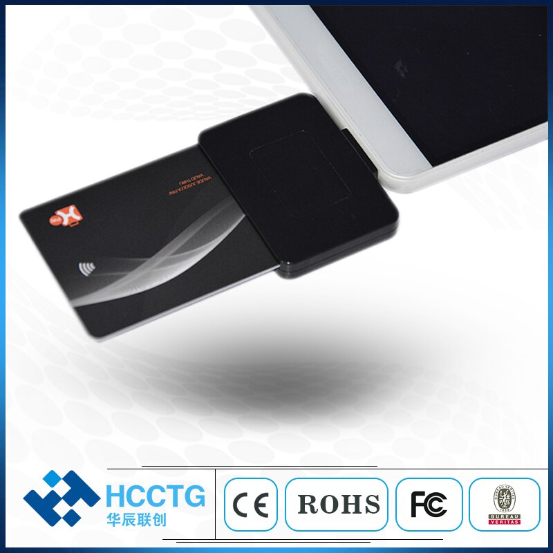 EMV L1 certyfikowany PC/SC CCID protokół rodzaj USB C czytnik kart inteligentnych ISO7816 obsługiwane okna Linux z systemem android sterownik DCR32
