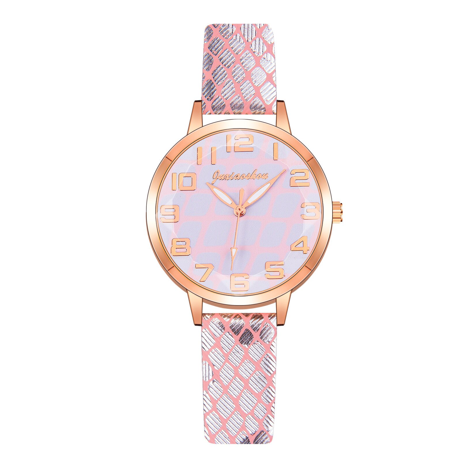 2021 gorąca sprzedaż zegarki damskie modne zegarki zegary zegarki skórzane swobodne sukienki nadgarstek kryształ Jewe Женские Часы 2021: I