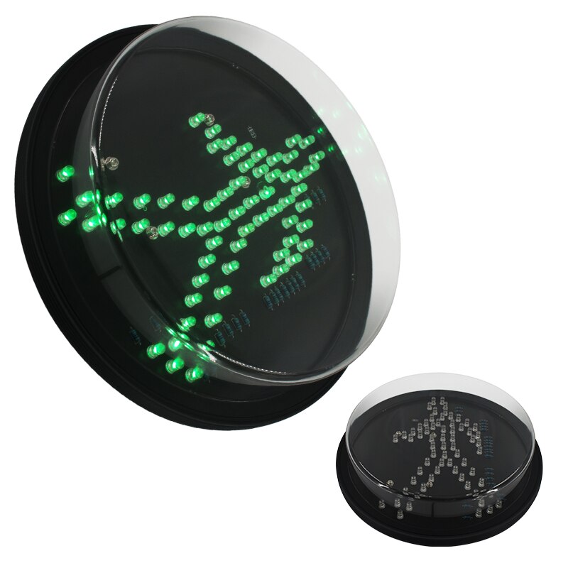 200mm rødgrøn led statisk fodgænger trafiklys modul