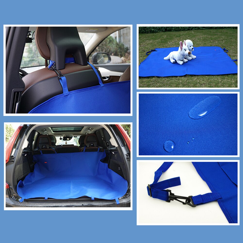 Waterproof mat Car Pet Seat Cover Back Seat Mat Waterproof Oxford Fabric Pet Dog Puppy Car Seat Protector Cover Cushion Safe Mat