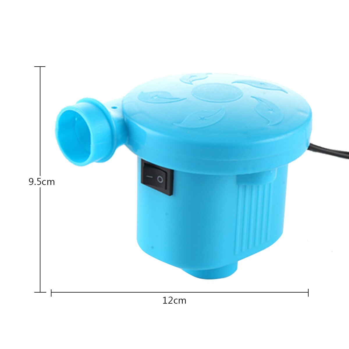 200W 220V Inflatable Pump Electric Air Mattress Camping Pump Air Compressor Portable Inflator Air Pump For Home Use